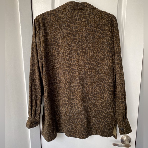 90s Alligator Print Light Jacket (10) - Picture 9 of 16